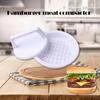 1 Set DIY Hamburgerfleischpresse Werkzeug Patties Maschine Fleisch Burger Maschine Form Lebensmittelqualität Kunststoff Hamburgerpresse