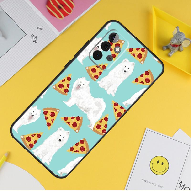 Samoyed Puppy Case For Samsung Galaxy A53 A33 A23 A13 A06 A56 A16 A36 A55 A35 A17 A54 A34 A14 A52 A32 A15