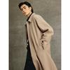 GXG Men's Khaki Twill Lapel Trench Coat