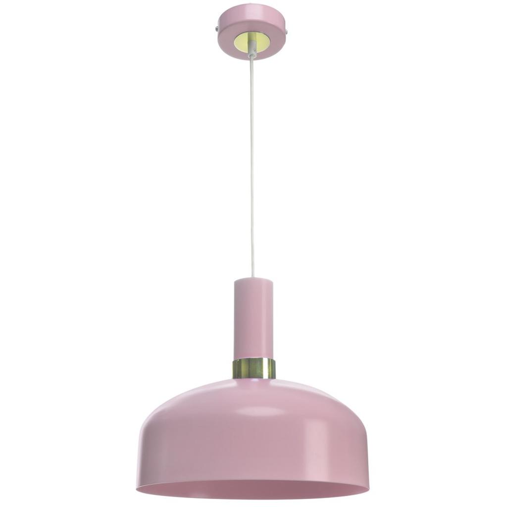 Lampa Wisząca Malmo 1 E27 Różowy Milagro Mlp6199