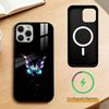 Glow In The Dark Butterfly   Phone Case For iPhone17,16,15,14,13,12,11 Plus,Pro Magnetic For Magsafe Wireless Charging