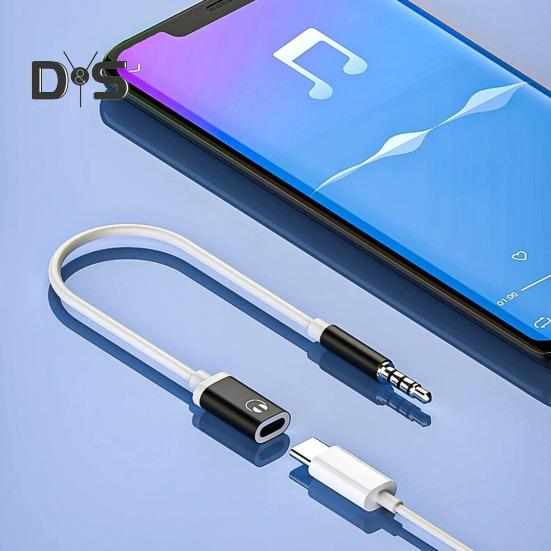 3.5MM Male To Female Type C Audio Cable Headphone Adapter for Mp3 Player Laptop Tablets Noise Cancelling Lossless Audio Headset Adapter