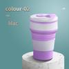 Silicone Folding Travel Cup - Portable, High-Temperature Resistant, Ideal for Mouthwash, Camping, and Outdoor Use