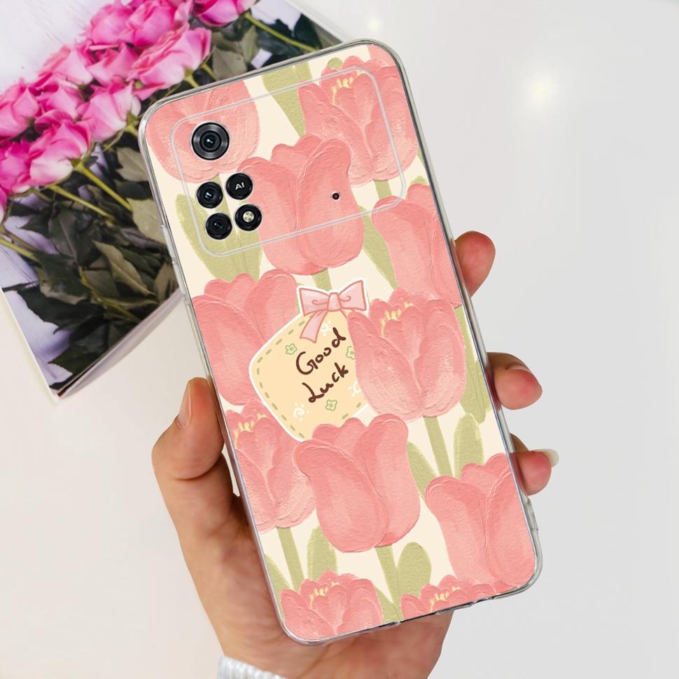 Beautiful Butterfly For Xiaomi Poco M4 Pro Case Silicone Soft Fundas Phone Back Cover For Xiaomi Poco M4 PocoM4 Pro 4G 5G Bumper