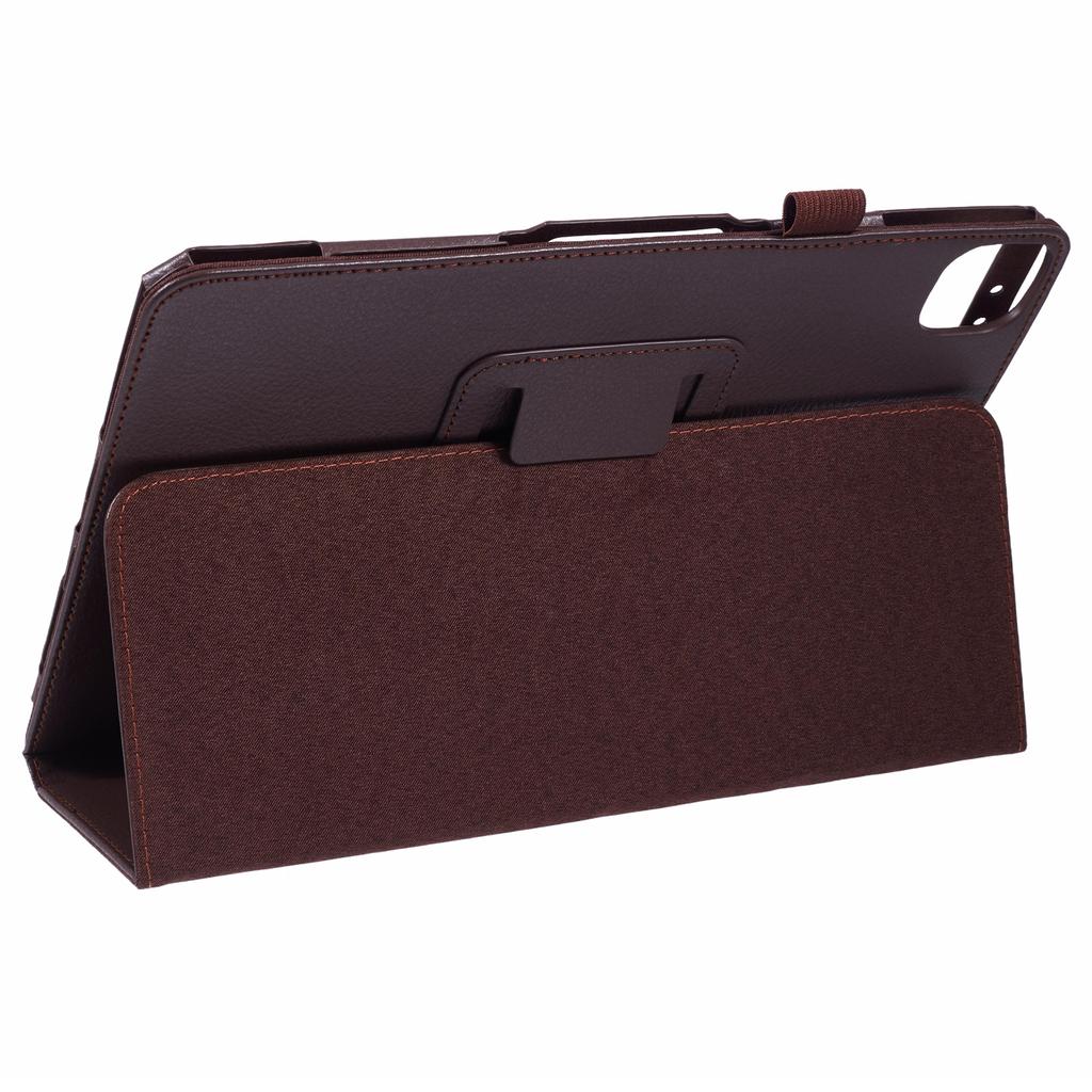 For iPad Air 13 (2025)/(2024) Case Bi-Fold Stand PU Leather Litchi Texture Tablet Cover