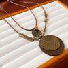 Love Pendant Necklace Internet Celebrity Fashion Versatile Sweater Chain High Sense Jewelry