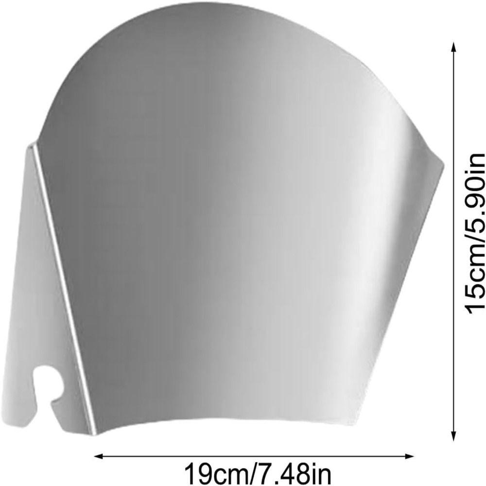 Uncharged Pour Shield Spill Prevention Splatter Back-splash New Pouring Chute  For Stand Mixer