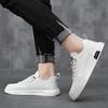 Fashion New Casual Shoes for Men Lightweight Comfortable Leather Sneakers Outdoor Non-slip Hiking Shoes Jogging Tenis Masculino