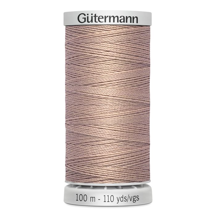 Extra Strong 100% Polyester Thread Gutermann, Set of 5 Spools of 100m - Att 991 - Sepia