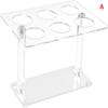 6/16 Holes Acrylic Ice Cream Cone Holder Cupcake Popcorn Rack Party Wedding Buffet Display Stand Transparent Ice Cream Shelf