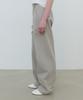 AFTERGLOWOOL Relaxed Fit Soft Cotton Pocket Pants_Beige