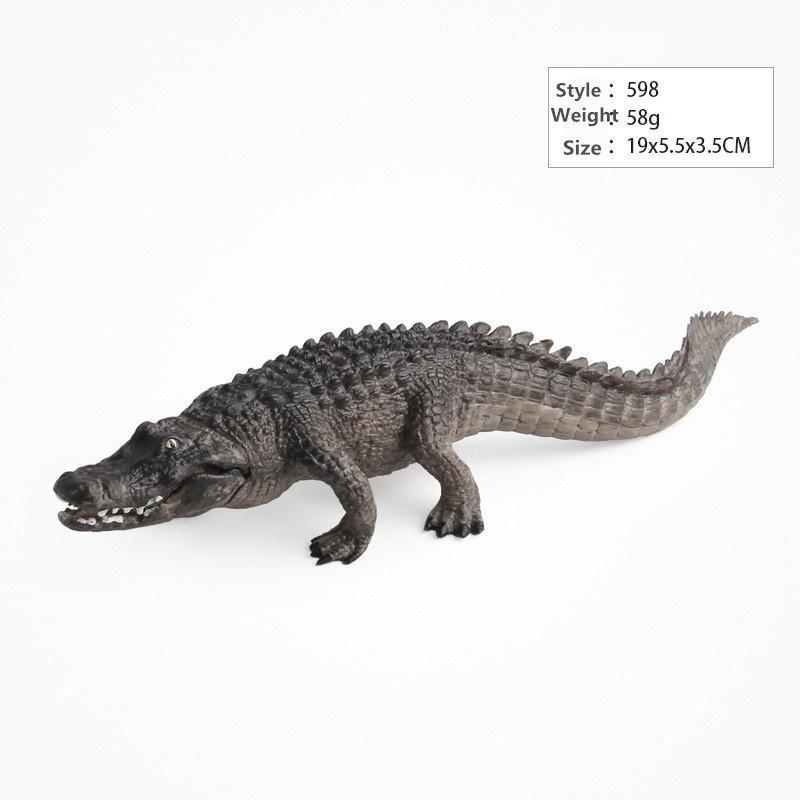 9 Style Home Decor Animal Plastic Series Play Toys Simulation Animal Crocodile Model