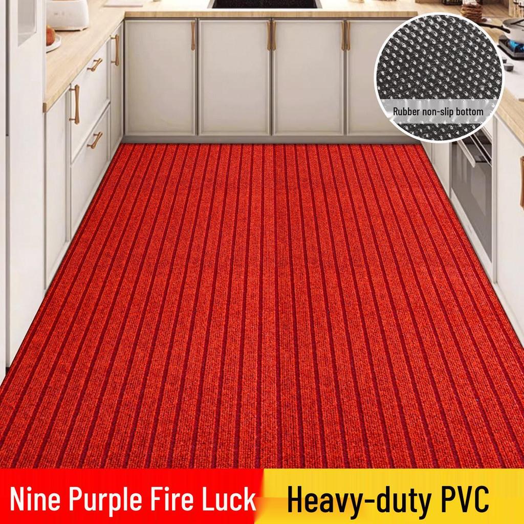 Water-Absorbing Anti-Slip Entrance Mat - Indoor Doormat for Kitchen & Entryway Dust Removal