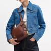 Coach Ella 35 Brand Logo Unique Design Leather Shoulder Bag Large Women Shoulder Bag Redwood CDY36-IMR1W