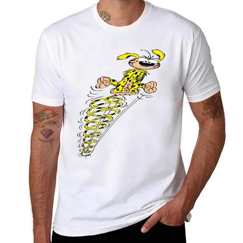 Day Gift For Fictional Marsupilami Animals In Comics Gifts Music Fans Tshirt Casual Pattern Print Tee Shirt