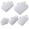 10Pcs Cutting Dies Stamps Organizer Holders Transparent Scrapbooking Storage Bag Album Cover Holder Collection Display