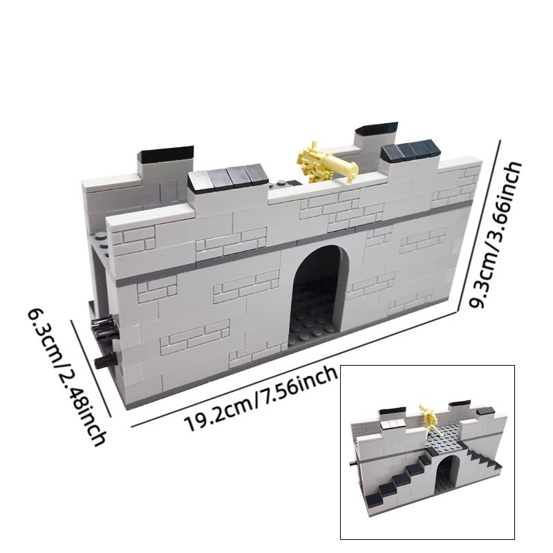 MOC Militär-Bausteine, WW2-Technikwände, Waffenbausteine, Konstruktionsspielzeug für Jungen ab 3-6 Jahren, Geburtstagsgeschenk