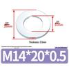 Extra Large Galvanized Metal Flat Washers - Sizes M1.6 to M14