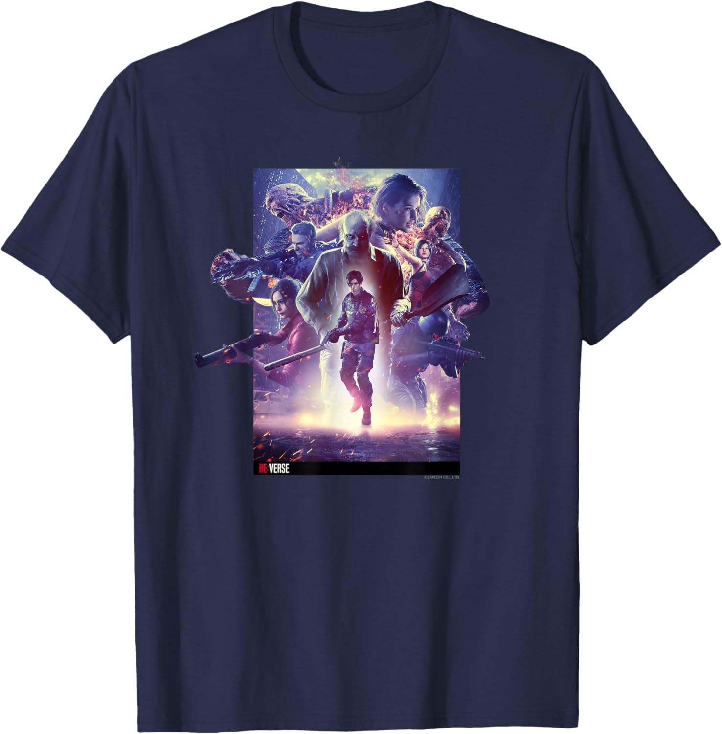 

Resident Evil RE Verse TShirt Mens and Womens Summer Cotton Clothing Fashion Casual Gaming Enthusiast Short Sleeve Tshirt S