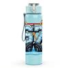 1PC Number 67 Sport Badge Print 750ml Color Plastic Sports Water Bottle Leakproof Flip Straw Lid Suitable for Sports Office Home Use