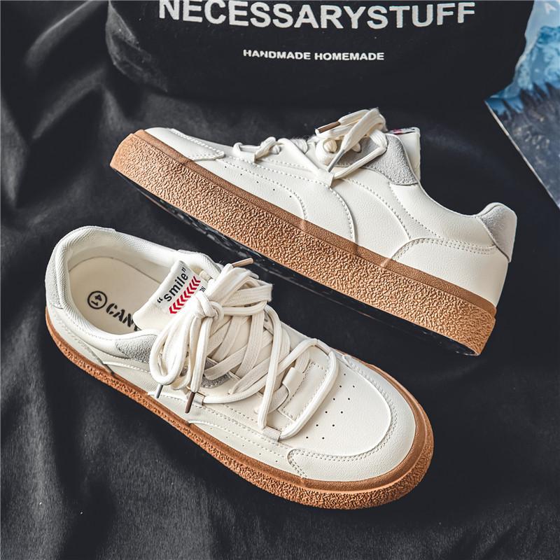 

Men s shoes 2025 new trend versatile board shoes autumn German training sports Korean version platform casual board shoes small 44