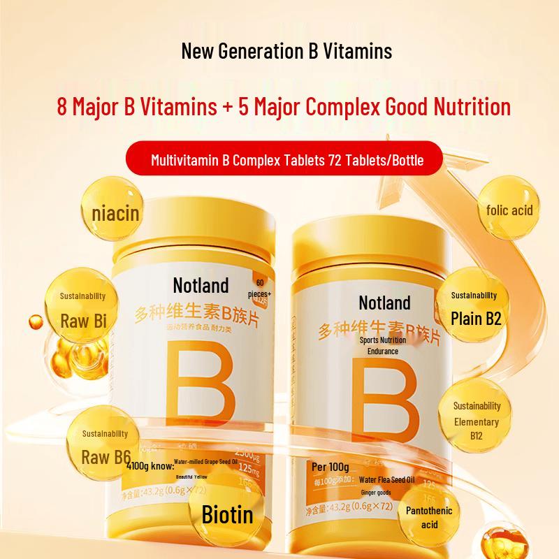 NutraLand Multivitamin B-Complex Tablets