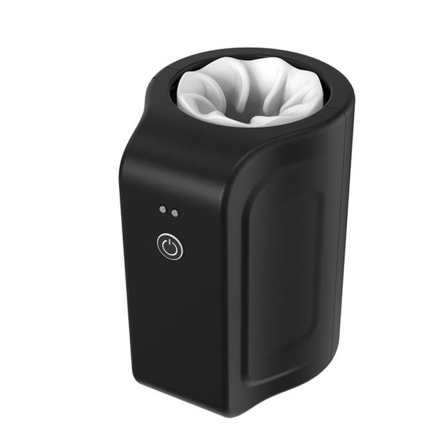 Automatische Rotation Vagina Cup Doppel Kanal Weiche Silikon Realität Vagina Masturbation Maschine Erwachsene Sex Spielzeug für Männer