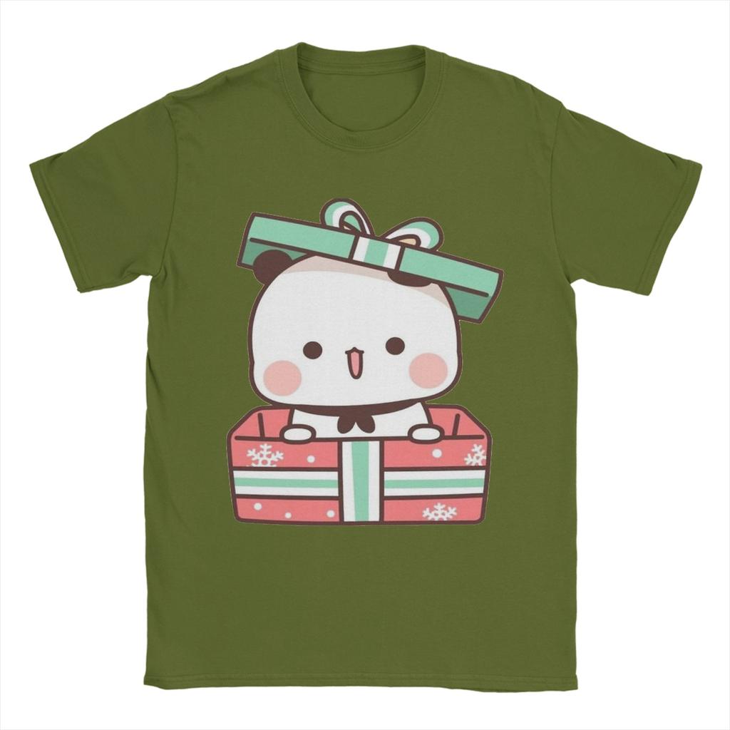 Vtipné Dudu v dárkové krabici k Vánocům Pánská trička s kulatým výstřihem z čisté bavlny Trička s krátkým rukávem Nápad na dárek Oblečení