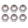 20Pcs Locknut Hex Lock Nut Set Kit Pack 304 Stainless Steel Fitting Bolts Screws M8