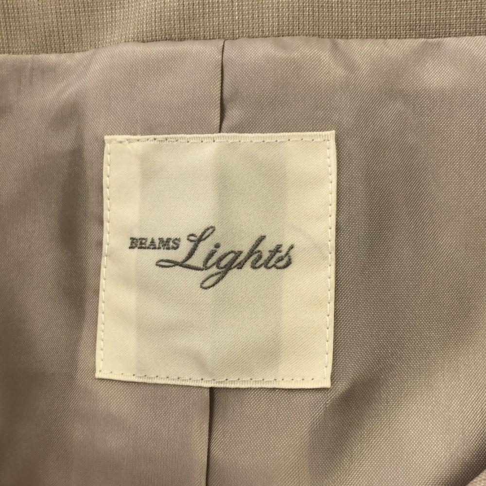 Unused BEAMS LIGHTS Made In Japan No Color Jacket 40 Beige Tagged Women Used