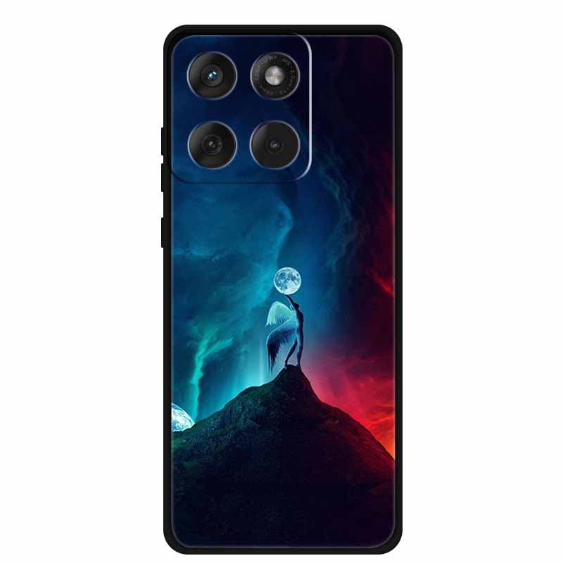 Phone Case For Motorola Edge 70 5G 2025 Back Cover Case Black Silicone Soft Funda Para For Motorola Moto X70 Air 5G Case Coque