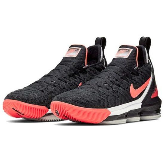 

Nike LeBron 16 Tech Challenge Hot Lava Black CI1521-001 EU 43 срібний/чорний