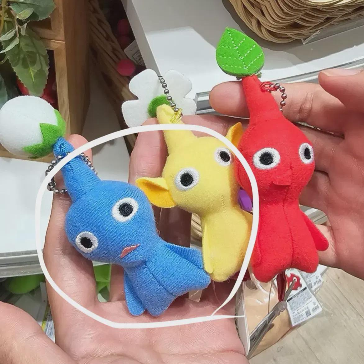 

Брелок для ключей Pikmin Синий, Желтый