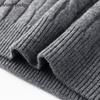 Mind Bridge Men's Wool-Blend Mock Neck Pullover Sweater