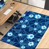 Soccer Printed Carpet, for Office Chair Living Room Bedroom Kitchen Room Decor Gifts.