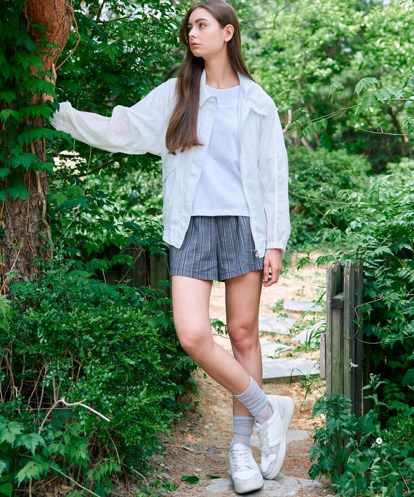 Thefrht Light Summer Windbreaker (White)