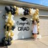 Felt Material Congrats Grad Letter Sign Sticker Graduation Party Backdrop  Home Decoration