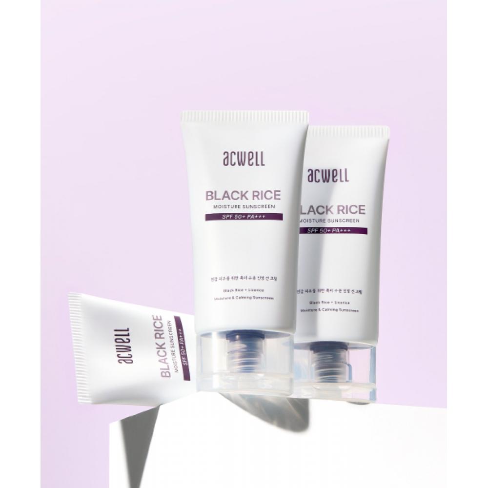 Acwell Black Rice Moisture Sun Cream 50ml NONE