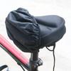 2Pcs Outdoor Bicycle Saddle Rain Cover Bicycle Seat Cushion PVC Waterproof Seat Cover Hot-pressed Bicycle Rain Cover