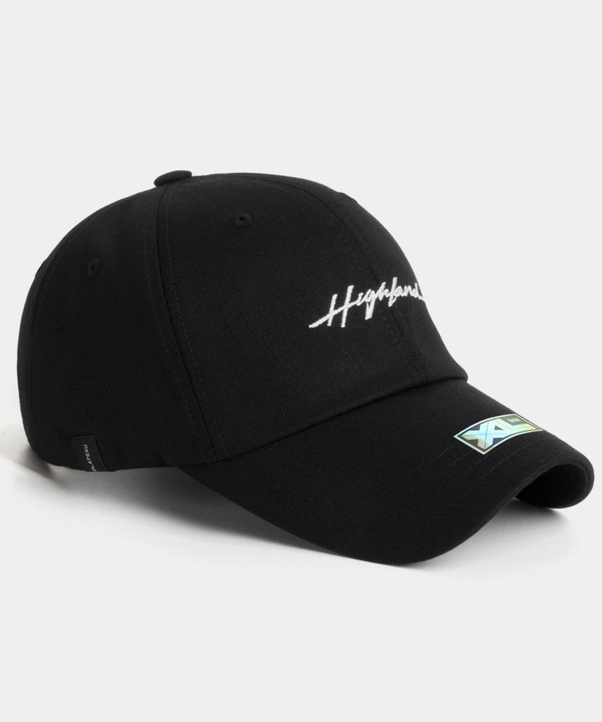 Peullaeto Big Size Ball Cap Xl Highland Cap Black