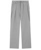 EZIO Belted Pocket Wide Pants - Gray