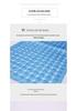 Transparent PVC Anti-slip Bathroom Mat with Suction Cups - Large Diamond Design for Fast Draining