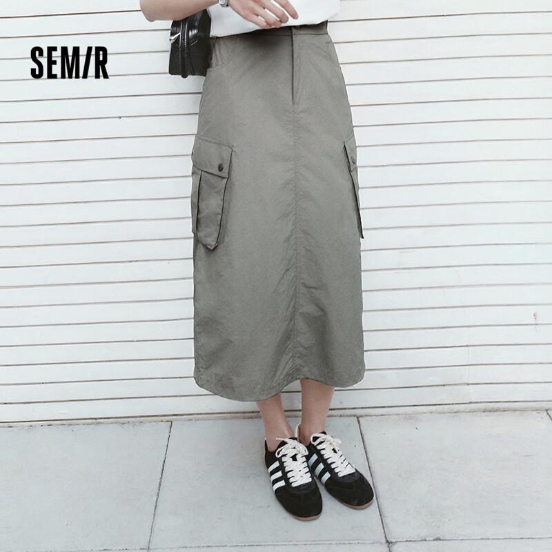 Semir Women's Sun-Protective Cargo Midi Skirt