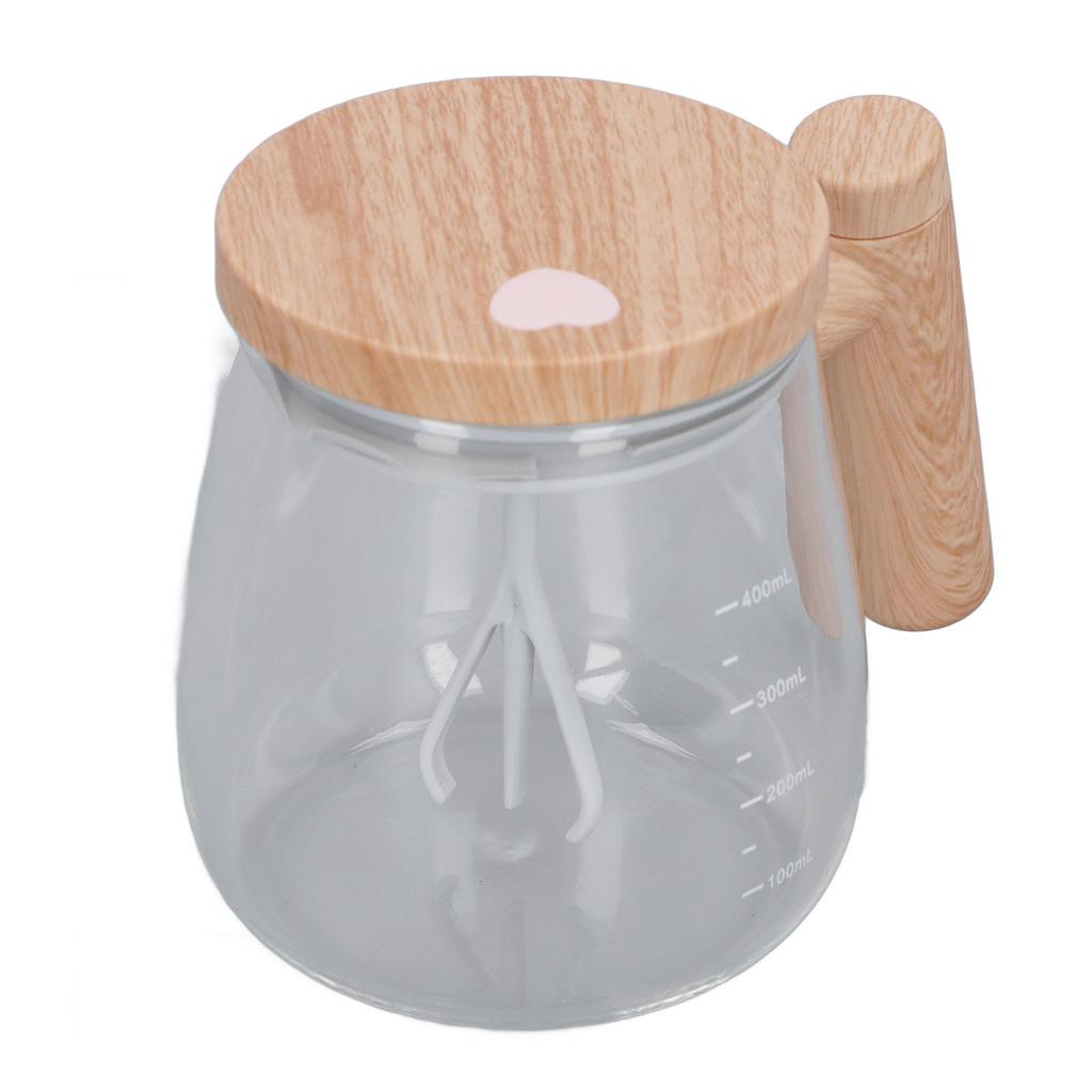 Glass Electric High Speed Mixing Cup 400ml Automatic Self Stirring Coffee Mug for Coffee Milk Tea Protein Powder