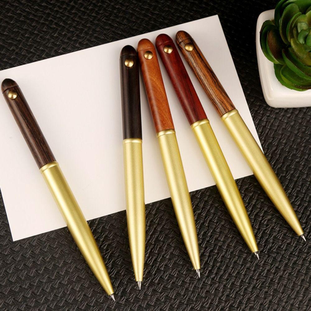 

Retractable Roller Ball Pens Smooth Writing Business Ballpoint Pen School Kotanwood