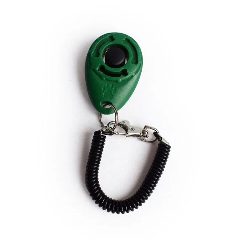 Popular New Multifunctional Pet Training Clickers Spring Keychains and Dog Training Supplies