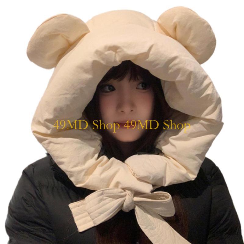 49MD Unisex Winter Trapper Hat Comfortable Padded Winter Hat Cold Weather Hat for Outdoor Activity