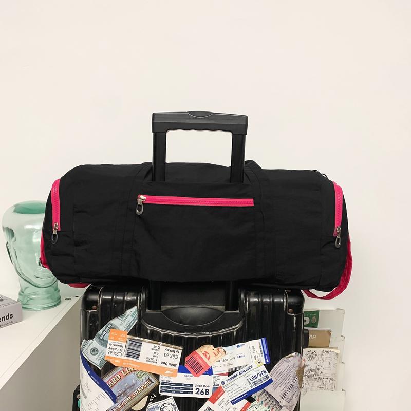 Men's Travel Bag Women's Shoulder Duffel Bag Separation Shoes Bags Sports Yoga Bag Fitness Bag Dry Wet Separation Storage Crossbody Bag