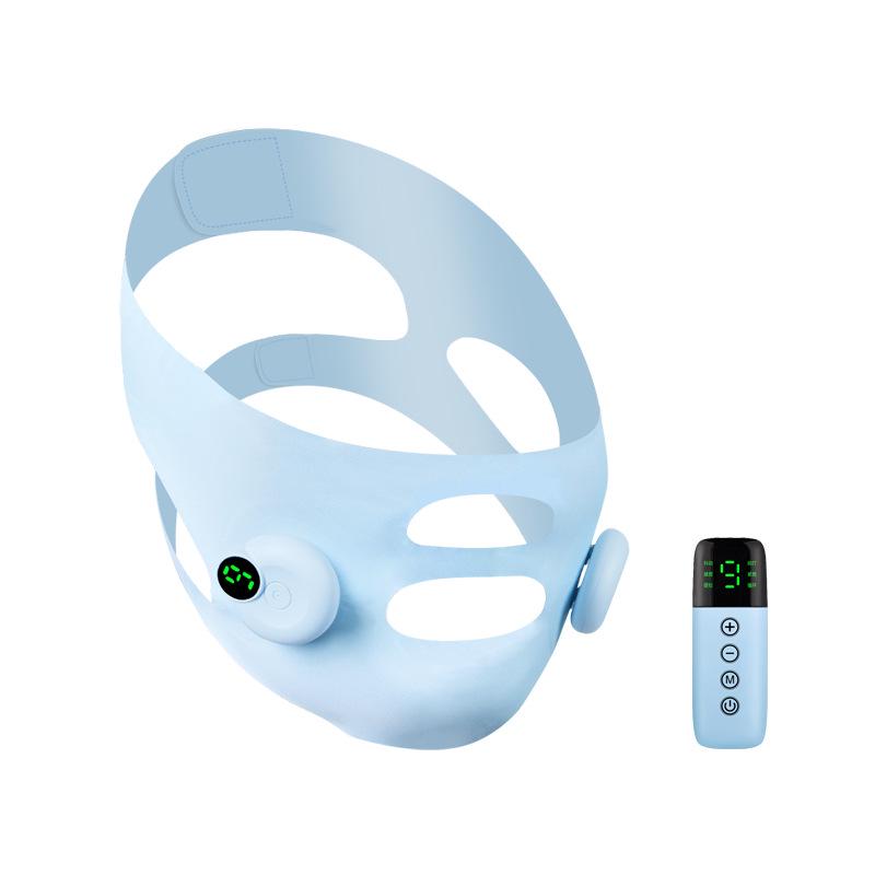 EMS Slimming V-Face Massager: Facial Lifting & Firming Device to Improve Masseter Muscles & Nasolabial Folds.