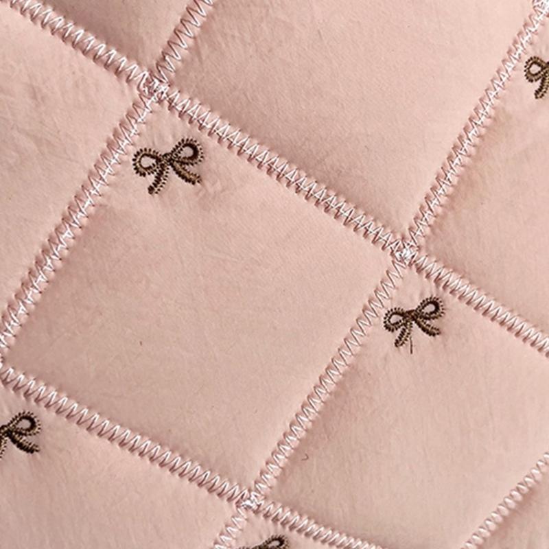 Kosmetiktasche Großes Fassungsvermögen Kulturbeutel Make-up-Tasche Hautpflege-Aufbewahrungstasche Hübsche Schleifen Waschtasche für Frauen und Mädchen